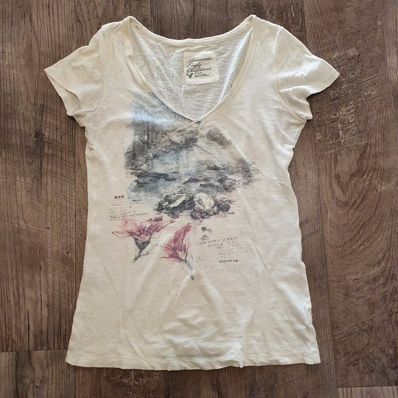 AE Long and Lean Tshirt Small - Picture 1 of 5